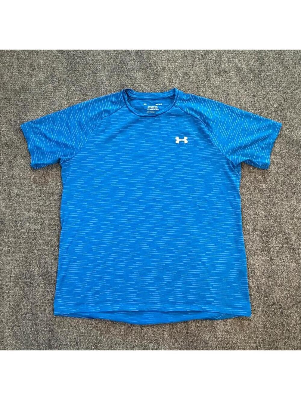 Men’s medium under armour blue quick dry tshirt activewear
